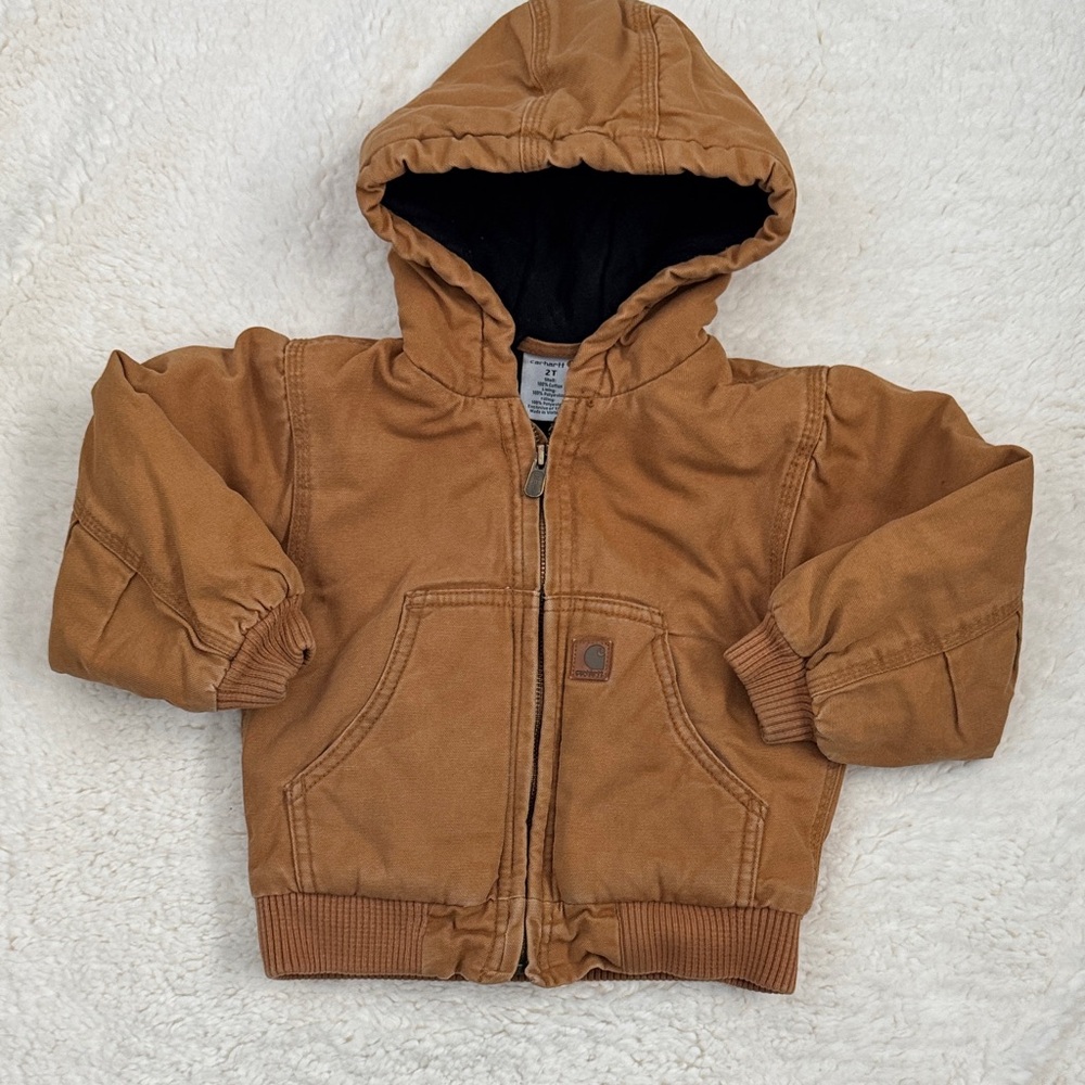 Carhartt Brown Hooded Jacket